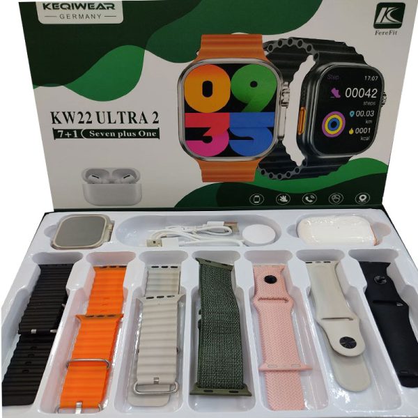 ساعت هوشمند اولترا مدل KW22 ULTRA2