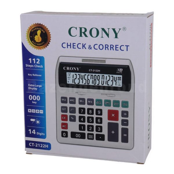 ماشین حساب کرونی مدل CT-2122H