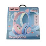 هدفون بی سیم گربه ای چراغ دار CAT Ear KT-M22